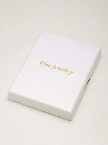 SYMFNY 1 pieza Dedo y pulsera de plata de ley 925 con estrella cúbica y luna enlazadas, estilo de moda simple personalizado