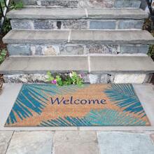 Door Mat Novelty Designs, Durable Natural Long Lasting Color Home Doormat For Foyers, Porches, Patios & Decks, Welcome Mat