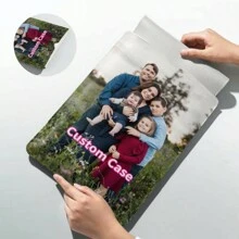 Custom Laptop Sleeve Case Compatible With 13-13.3 Inch Laptops, Including Air/Pro, Also Fits 14 Inch Pro M4/M3/M2/M1 Pro Max, PU Leather, Suitable For Tablet Protective Sleeve, 11/12/13/14/15 Inch Vertical Protective Sleeve, Personalized Creative Gift - Multicolor - View 4