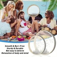 Orff Percussion Music Instrument Wave Drum Ocean Drum Music Enlightenment, Percussion Instrument Relaxation Meditation - Multicolor - View 6