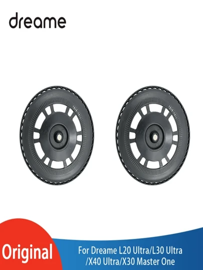  2pcs Mop Holder Bracket + 2pcs Mops, Original Factory Vacuum Robot Mop Holder Bracket, Suitable For Dreame L20 Ultra/L30 Ultra/X40 Ultra/X30 Mijia M30S Robot Vacuum Cleaner Accessories