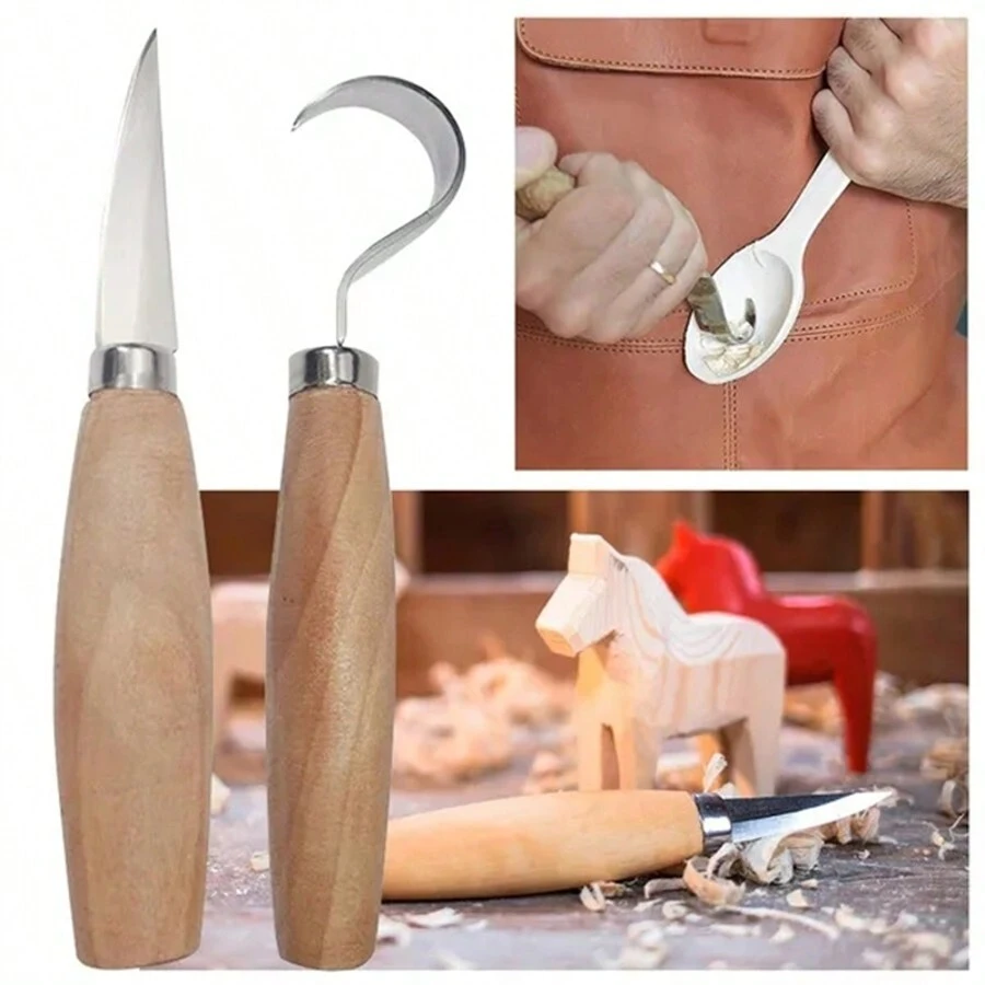 Wood Carving Knife Carving Tool Ergonomic Design Is Lighter And Less Labor-Saving