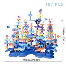 Unilabo 187 PCS Ocean Building Set, DIY Stacking Game, STEM Learning Activity For Youngsters, Assorted Colors, Ideal Present For Easter, Halloween, Thanksgiving & Christmas