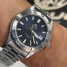 Orient 40mm japanische automatische/handaufgezogene Taucheruhr, Saphirglas RA-AC0Q02L30B