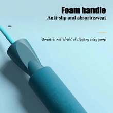 Cordless Jump Rope Skipping Rope Jumping Ropeless Skipping Rope Fitness Jump - Multicolor - View 9