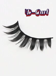 Fengxiu Eyelash 凤秀睫毛 5 对漫画睫毛日式妆容浓密睫毛延长角色扮演化妆睫毛自然纤细睫毛，假睫毛，8MM-14MM，浓密，眼尾加长，仿貂皮睫毛 - 尖尾漫畫款 - 查看 7