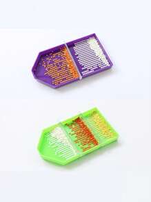 DIY Diamond Painting Tool Organizer Kit, 3 Compartments For 5D Diamond Painting Tool Storage Arts & Crafts