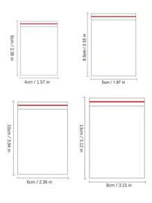 1000pcs Thicker Transparent OPP Gift Packaging Bag - Clear - View 2