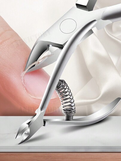 1pc Cuticle Trimmer Nippers Scissors Professional Stainless Steel Nail Cutter Clippers Remover Pedicure Manicure Tools