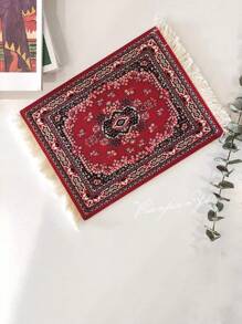 Tassel Mouse Pad, 1 Style Carpet Mouse Pad, Wireless Mouse Pad, Oriental Carpet Mouse Pad, Computer Desk Mounted Mouse Pad
