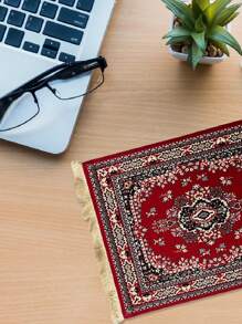 Tassel Mouse Pad, 1 Style Carpet Mouse Pad, Wireless Mouse Pad, Oriental Carpet Mouse Pad, Computer Desk Mounted Mouse Pad