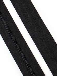 1 套 = 450 厘米拉链 + 10 个拉链头，3# 尼龙拉链，10 种颜色，带银灰色拉链头，适用于服装、箱包、户外帐篷等。