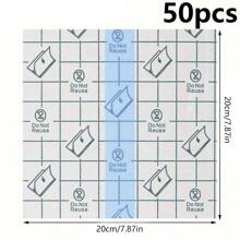 50pcs Waterproof Tape, Transparent Thin Film Dressing Tape, Suitable For Shower, Swimming, Protection And Tattoo Aftercare - Multicolor - View 14