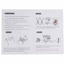 Folding Baby Changing Table Infant Diaper Station Nursery Organizer W/ Storage - Grey - View 7