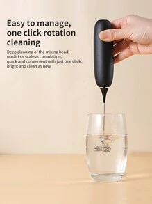 奶泡器，家用电动奶泡器，咖啡搅拌器，牛奶盖搅拌器，自动手持奶泡器 - 彩色 - 查看 7