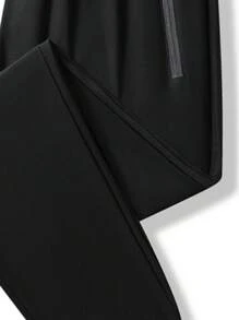 Pantalones de senderismo para hombres, ligeros, de secado rápido, transpirables e impermeables, adecuados para camping, pesca, correr y actividades atléticas, estilo jogger con cintura con cordón y bolsillos con cremallera