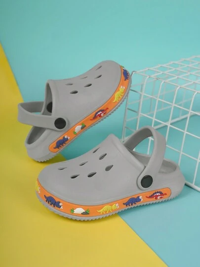 儿童松鼠与独角兽防滑透气凉鞋，可爱动物设计，适合夏季