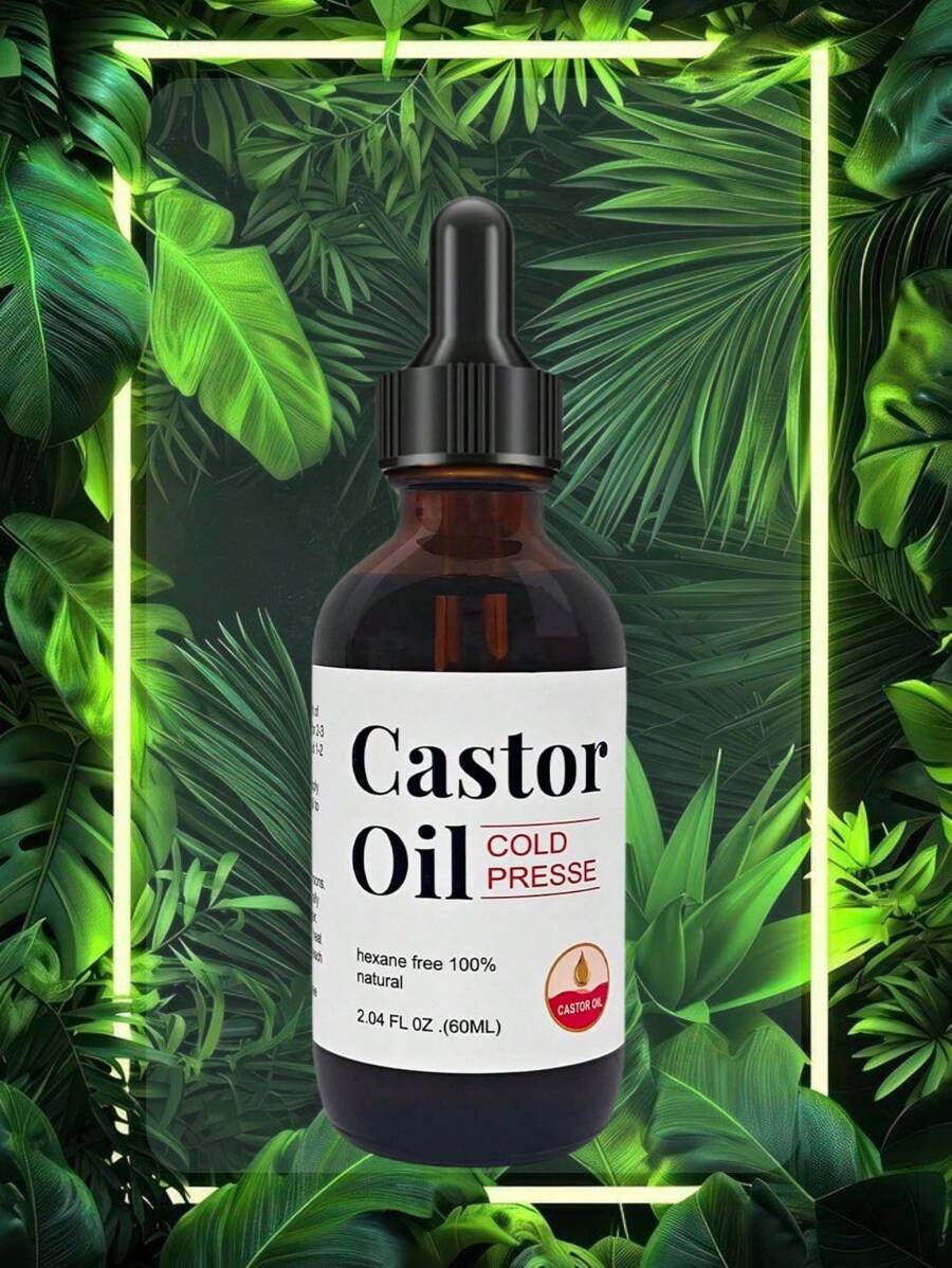 1pc 60ml Castor Oil With 2 Brushs, Essential Oils Aromatherapy Oil,Valentine's Day Gifts Birthday Graduation - Various Fragrances - View 1