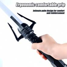 决斗光剑玩具，多种颜色可选，2 个可连接在一起，适合青少年和成人，非常适合角色扮演和礼物（1 个需要 3 节 AAA 电池） - 彩色 - 查看 4