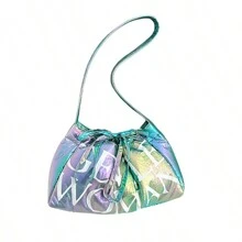 Jacjzawa Nuevo estilo de bolso de hombro, bolso versátil estilo nube y dumpling, bolso de moda tipo puff, bolso de mano para señoras, bolso de axila