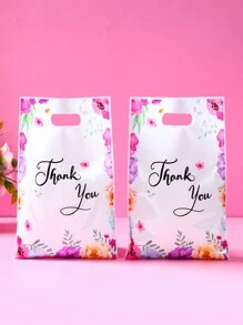 10/25/50Pcs Thank You Gift Bags,Handbags ,Thank You Gift Wrapping Bags Return Gift Bags,Perfect For Thank You Gifts,Holiday Birthday Party Supplies,Thanksgiving Party Gift ﻿