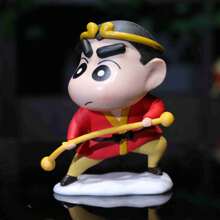 CRAYON SHINCHAN 蜡笔小新角色扮演唐僧孙悟空创意公仔模型 - 彩色 - 查看 6