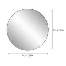 LIXUN 6 pièces Miroirs circulaires en acrylique, pour l'artisanat, la décoration de table de mariage, les projets de DIY