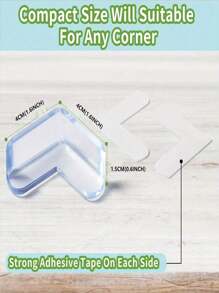4/8/12 Stück weiche Silikon Eckenschutz, Stoßschutz für Tische, Fensterbänke; transparente Polsterkissen; Heimdekoration, Geschenke