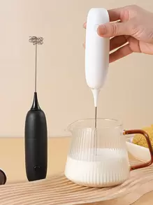 奶泡器，家用电动奶泡器，咖啡搅拌器，牛奶盖搅拌器，自动手持奶泡器 - 彩色 - 查看 1