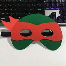Anime Figures Teen Mutant Turtles Felt Masks Kawaii Toy With Elastic Rope Party Cosplay Props For Halloween Party Decoration Accessories A Christmas And Birthday Gift For A Friend - Multicolor - View 8