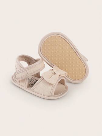 夏季婴儿凉鞋，防滑软底，3-6 个月，男童步行鞋，婴儿鞋，女童 1 岁婴儿鞋，新品