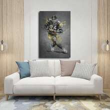 Jerome Bettis Posters Football 2633 Canvas Poster Wall Art Bedroom Decor Living Room Decoration Gift - Frame - View 4