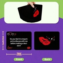 50 piezas Juego de cartas interactivo ambiguo para parejas, juego de mesa, cartas de interacción íntima para parejas - Multicolor - Ver 4