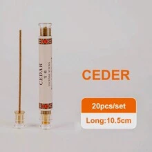 1 Set Of 20pcs 10.5cm/21cm Incense Sticks, Living Room Accessories, Temple Decor, Long-Lasting Fragrance, Suitable For Home, Office, Yoga, Meditation, After Meals, Reading, Music Gifts Birthday Graduation - Multicolor - View 10