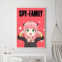 1PC Anime Spy X Família Anya Pôster Impressões Pôster Pintura de Parede Quarto Sala de Estar Parede Bar Restaurante Sem Moldura