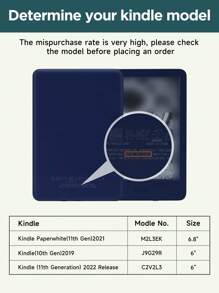樱桃图案保护壳，适用于 Kindle 第 10 代 2019/Kindle（第 11 代-2024 年发布）（6 英寸）型号，自动唤醒/睡眠