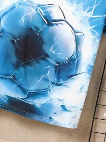 Tween Boy 3D Print Graphic Short Sleeve T-Shirt, Streetwear Style For Spring/Summer - Multicolor - View 5