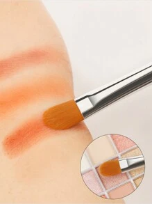 RANCAI 10pcs Eye Shadow Brushes, Fiber Hair Concealer Brush, Eye Makeup Blending Brush, Single Portable Cosmetic Tool - Multicolor - View 8