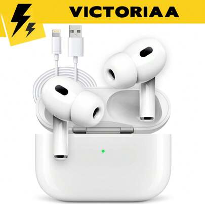 Audífonos Bluetooth Air Pods pro2 In-ear auriculares bluetooth Compatible Con iPhone Y Android Le ofrece la mejor experiencia de sonido Hi-Fi y la mejor experiencia de juego