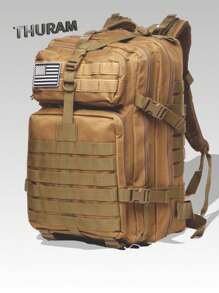 50L 1000D Nylon Water-Proof Trekking Fishing Hunting Bag Outdoor Rucksacks University School Bag Bag For School College Winter Travel Bag Travel Computer Large Capacity Outdoor Water-Proof Camping Student Multi-Functional Men's Backpack Vacation Bag For Men Travel Essentials Holiday Essentials Gym Bag Sports Bag Bags Summer Back To School Beach Bag Beach Laptop Case The Sporty Life Bag Pack Hiking Bag Weekend Bag Backpacks Travel Must Haves Large Bag Spring Springbreak Step Into Spring - Khaki - View 2