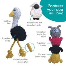 Sheep Dog Plush Toy Set - 3pk4534634