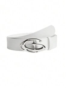 1pc Women Y2K Belt, Aesthetic Accessories, Y2K Fashion Grunge Casual Bohemia PU Leather Versatile Seasonal Accessory Summer, School Fall, Autumn, Halloween