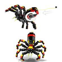 LEGO Creator 3 In 1 Forest Animals: Red Fox Toy , Transforms To Owl Toy Figure Or To Squirrel Toy , Woodland Figures Set , Play And Display Gift Idea For Boys And Girls Ages 9 Years Old And Up , 31154 Room Decoration Winter Gifts ,Kids Gift Ideas ,Owl ,Girl Room