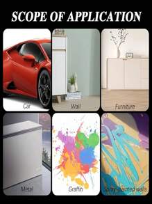 Portable Paint Can Trigger Handle, Power-Assisted Painting Attachment, Universal Compatibility, Plastic Material - Automotive Painting