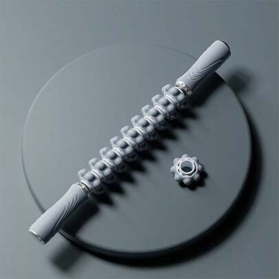 1pc Muscle Massage Roller, Arm Fitness Stretching Exercise, Heavy-Duty Massage Roller, For Relieving Muscle Soreness, Suitable For Whole Body Use