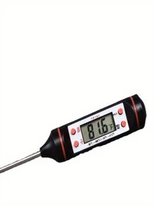 Termômetro Digital de Carne de Leitura Instantânea com Sonda - Perfeito para Churrasco, Churrascos e Uso na Cozinha - Inclui Bateria