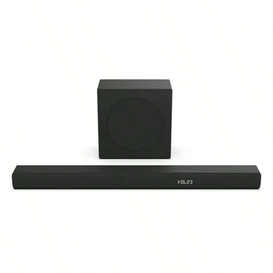 HS214 Soundbar All-In-One Wireless Bluetooth Sound System Powerful Bass Built-In Compact Design AUX USB TV PC Speaker - 2.1Ch(AllinOne)-DolbyDigital - View 1
