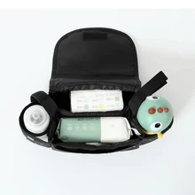 1pc Stroller Hanging Bag Can Touch Storage Bag Storage Basket Cart Organizer Bag Travel Accessories