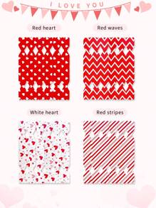 4/1pc Valentine's Day Surprise Money Pull Pouch, Red Heart Surprise Pull Out Money Gift Box, DIY Rectangle Christmas Money Pull Pouch Kit For Cash Gift, Fun Ways To Give Cash, Suitable For Valentine's Day, Wedding Anniversary, Birthday Party, Home Decoration