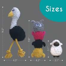 Sheep Dog Plush Toy Set - 3pk4534634